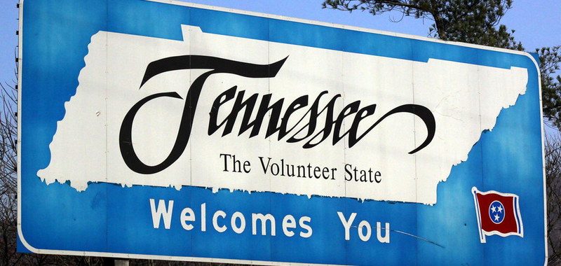 Tennessee Welcome Sign