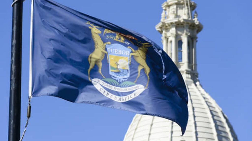 Michigan flag