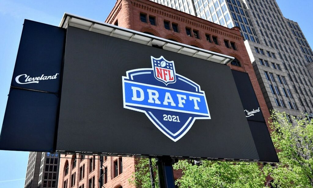 NFL Draft billboard